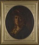Swertschkoff W.A copy from the Rembrandt’s work. Portrait of a young woman. 1848